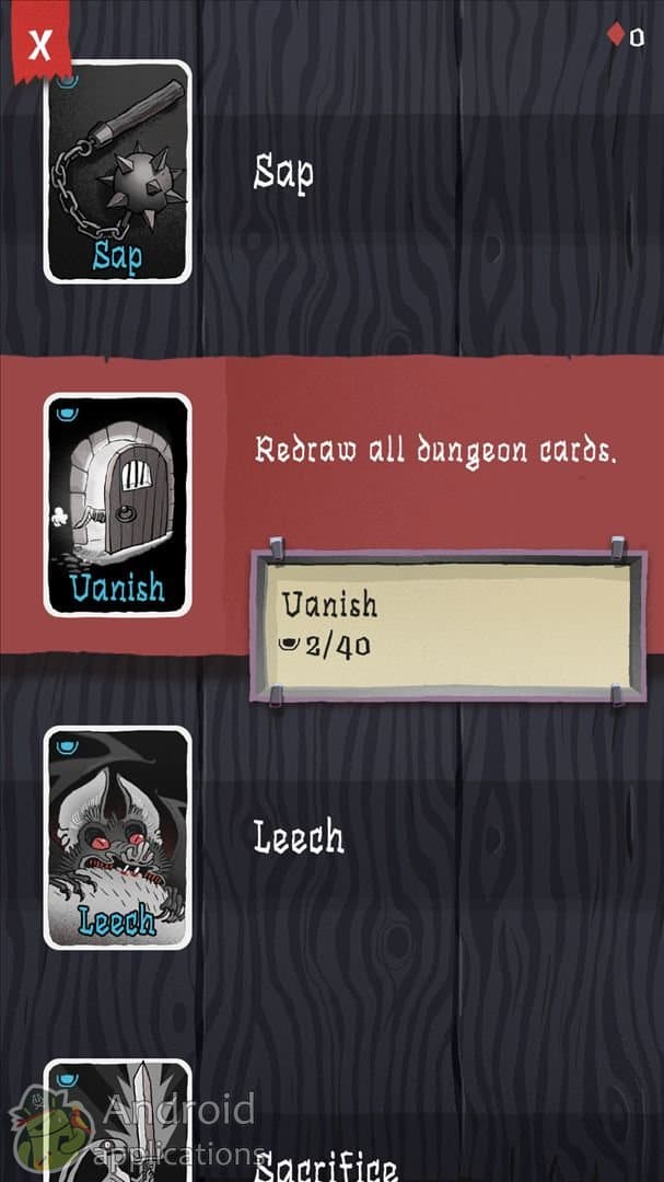 Скриншот #1 из игры Card Crawl