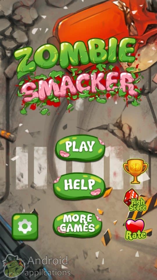 Скриншот #1 из игры Zombie Smacker: Smasher