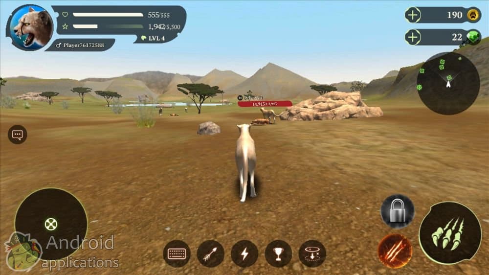 Скриншот #1 из игры The Cheetah