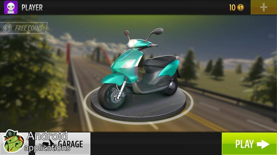 Скриншот #1 из игры Motorcycle Racing
