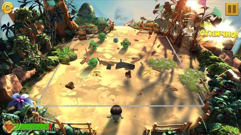 Скриншот #1 из игры Angry Birds Evolution