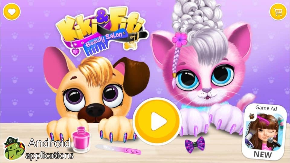 Скриншот #1 из игры Kiki & Fifi Pet Beauty Salon