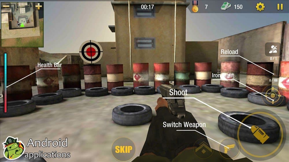 Скриншот #1 из игры Delta Special Ops: War - Online gun shooting games