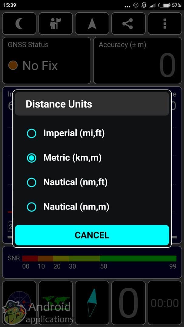 Скриншот #1 из программы GPS Test