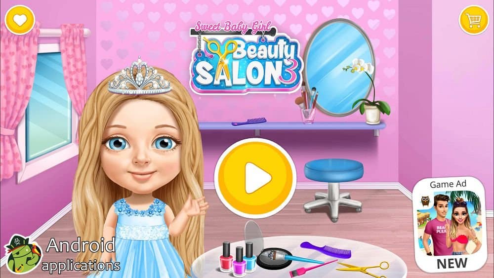 Скриншот #1 из игры Sweet Baby Girl Beauty Salon 3