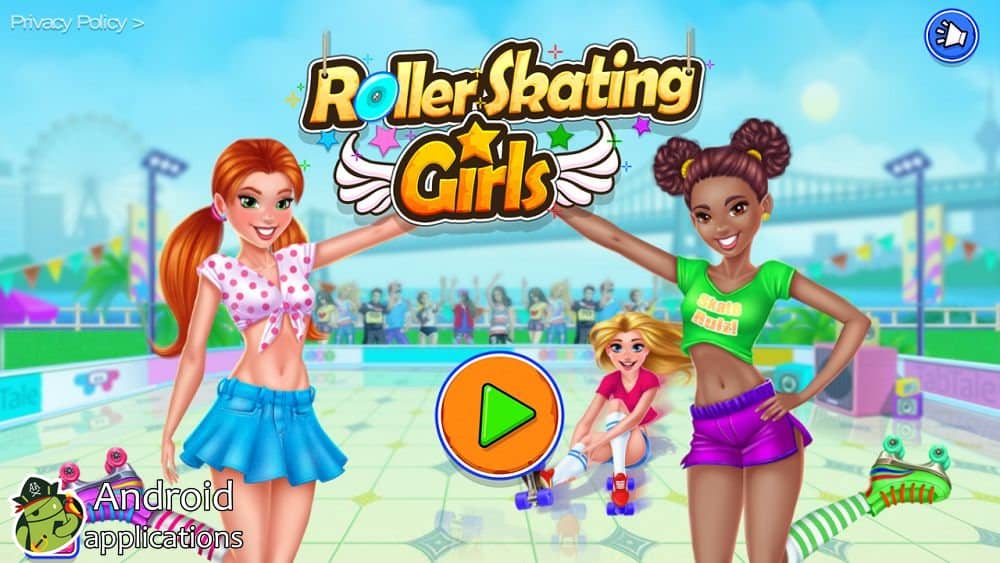 Скриншот #1 из игры Roller Skating Girls - Dance on Wheels