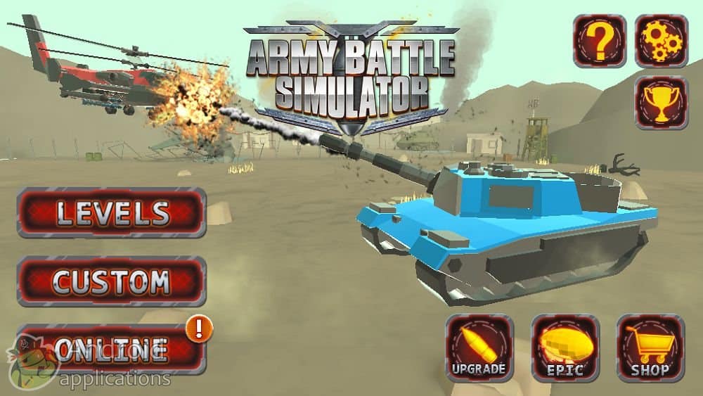 Скриншот #1 из игры Army Battle Simulator