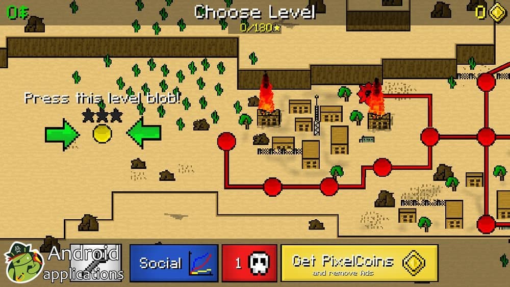 Скриншот #1 из игры Pixel Force 2