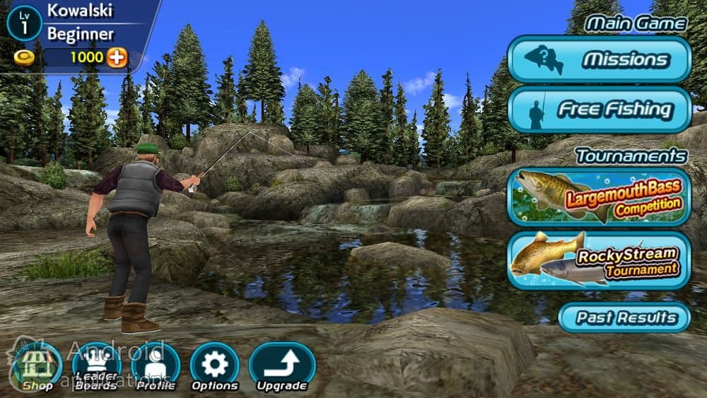 Скриншот #1 из игры Fly Fishing 3D II