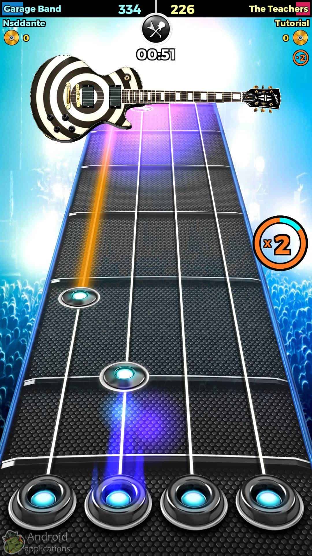Скриншот #1 из игры Guitar Band Battle
