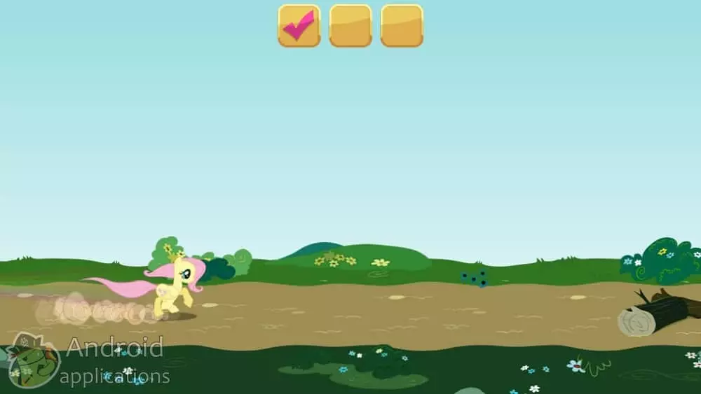 Скриншот #1 из игры My Little Pony Rainbow Runners