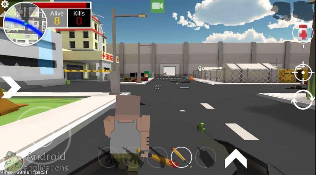 Скриншот #1 из игры Pixel Unknown Royal Battle