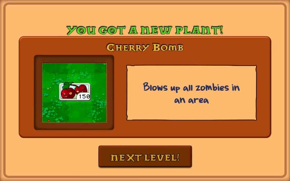 Скриншот #1 из игры Plants vs. Zombies