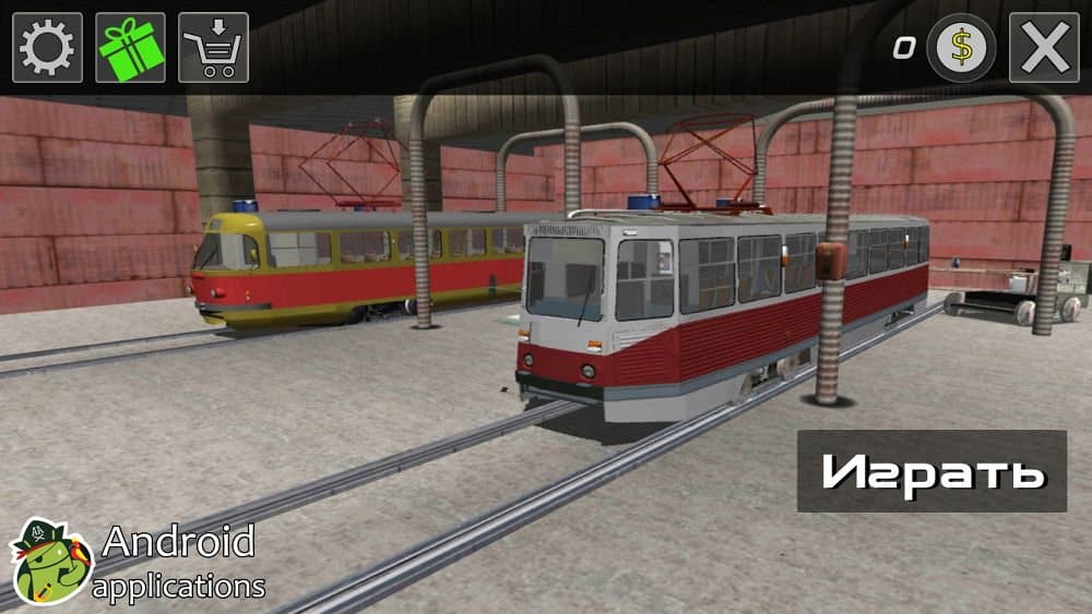 Скриншот #1 из игры Симулятор трамвая 3D 2018