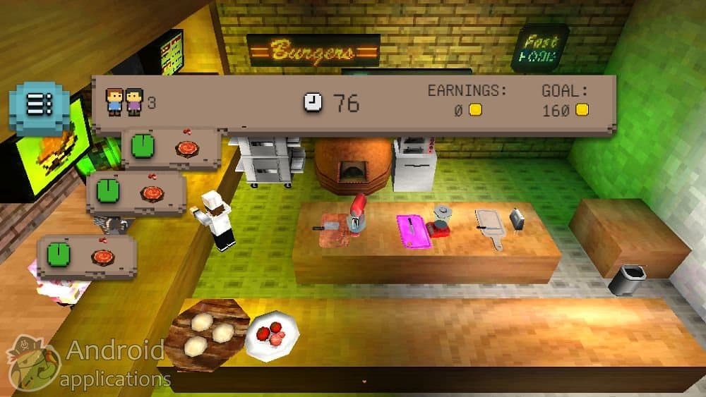 Скриншот #1 из игры Pizza Craft: Cooking & Crafting Restaurant Fever