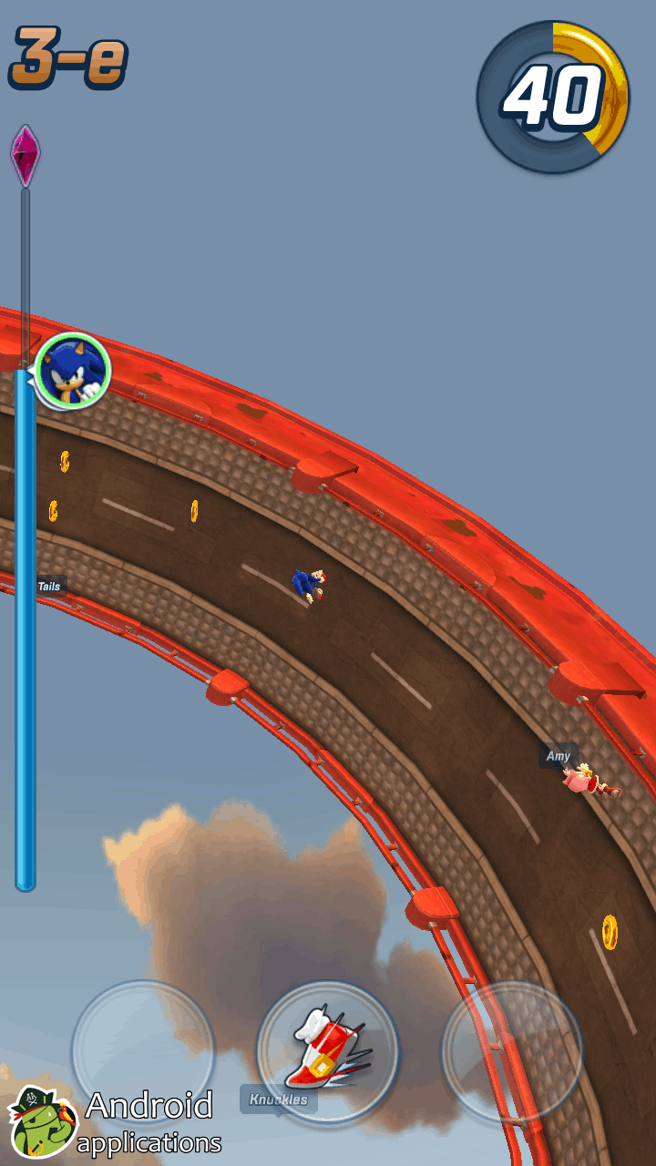Скриншот #1 из игры Sonic Forces: Speed Battle