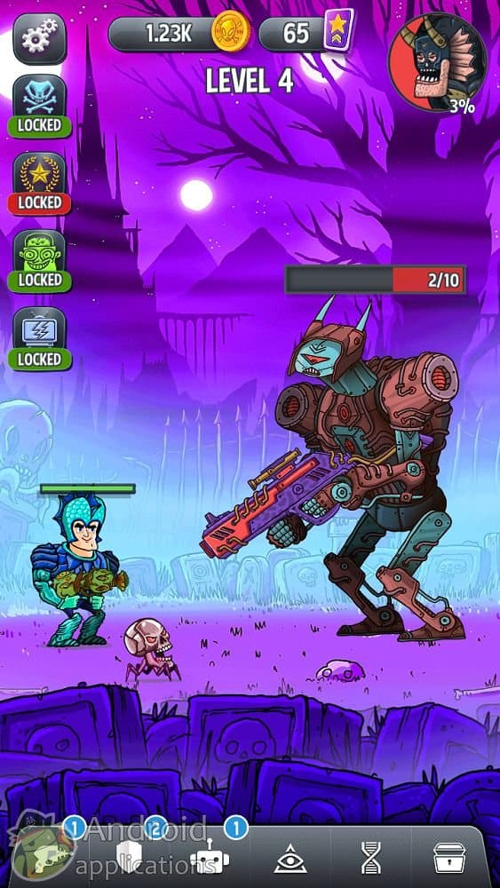 Скриншот #1 из игры Tap Busters: Galaxy Heroes