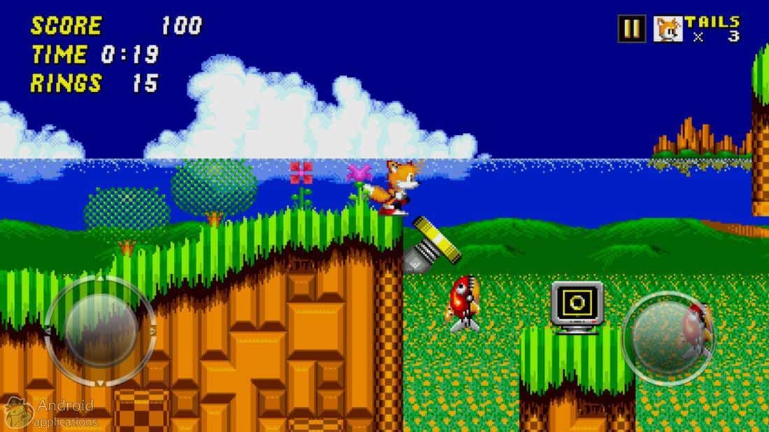 Скриншот #1 из игры Sonic The Hedgehog 2 Classic