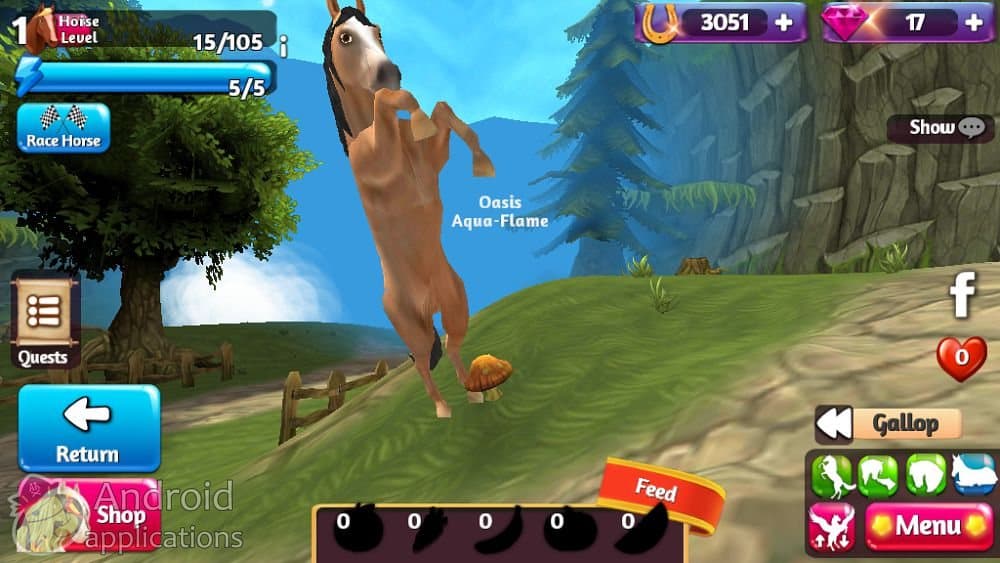 Скриншот #1 из игры Horse Paradise