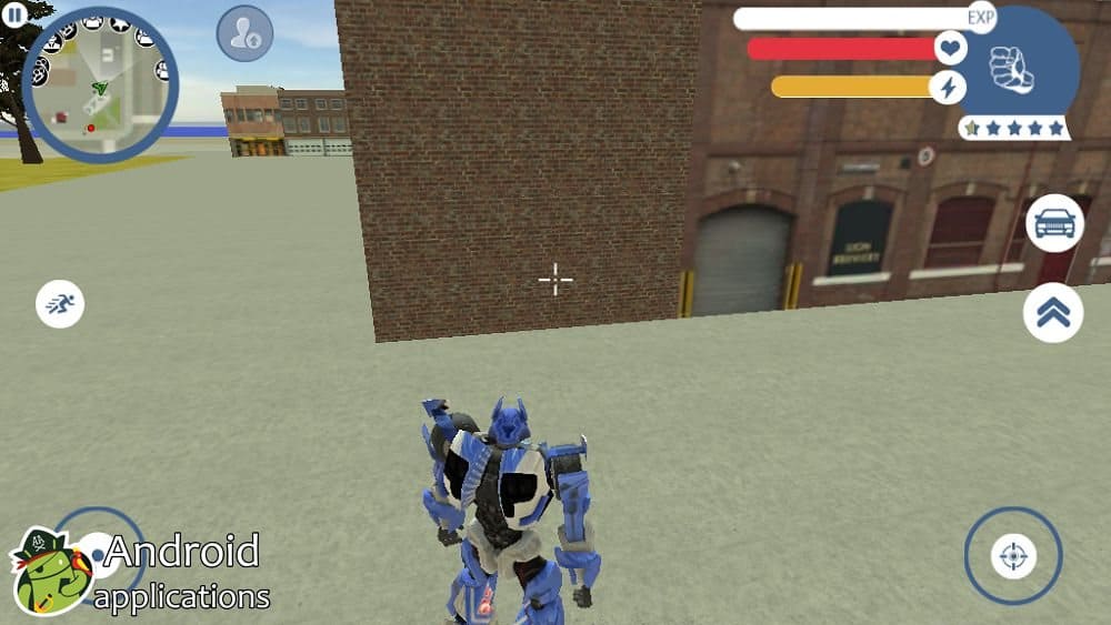 Скриншот #1 из игры Supercar Robot