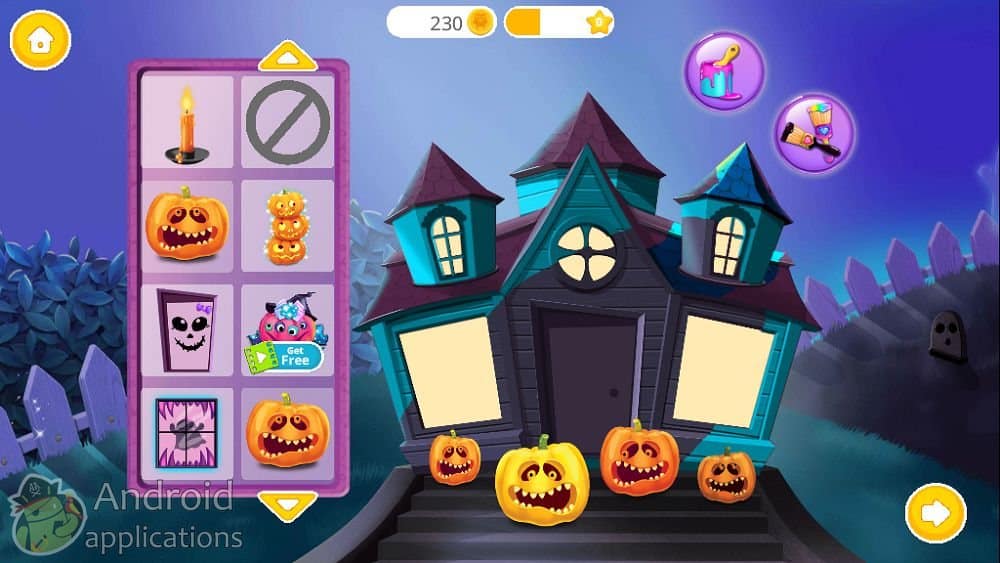 Скриншот #1 из игры Kiki & Fifi Halloween Salon