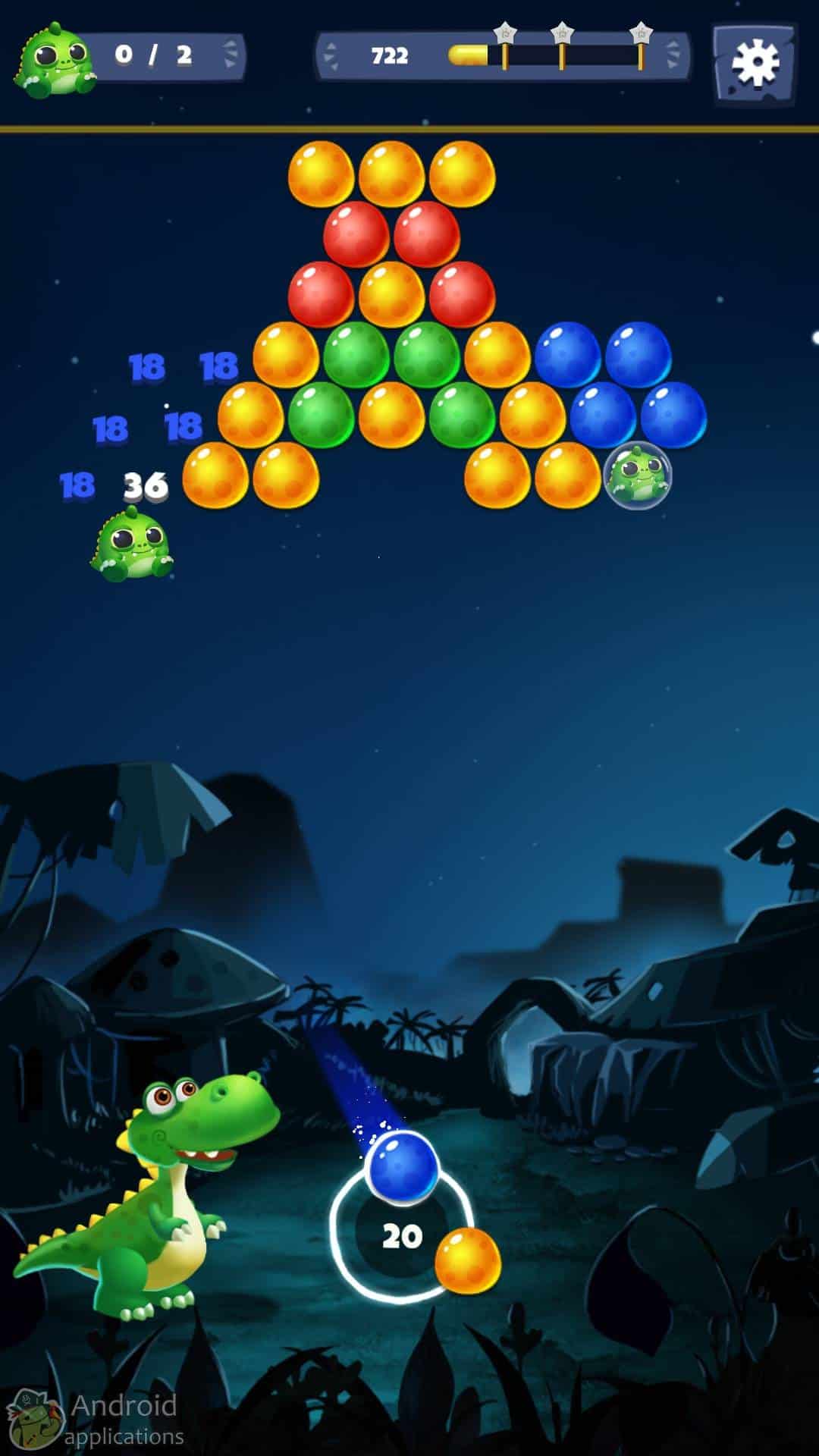 Скриншот #1 из игры Bubble Shooter