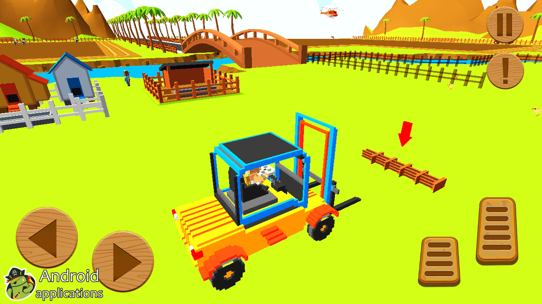 Скриншот #1 из игры Forage Plow Farming Harvester 3: Fields Simulator