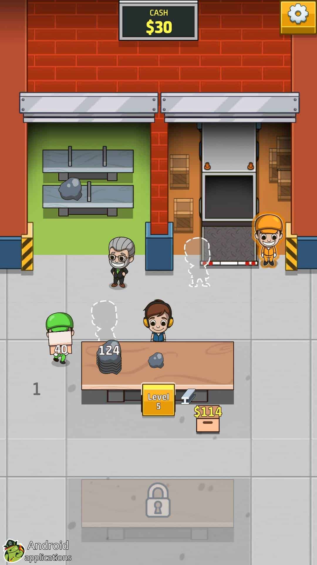 Скриншот #1 из игры Idle Factory Tycoon