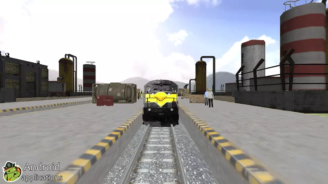 Скриншот #1 из игры Oil Tanker Train Simulator