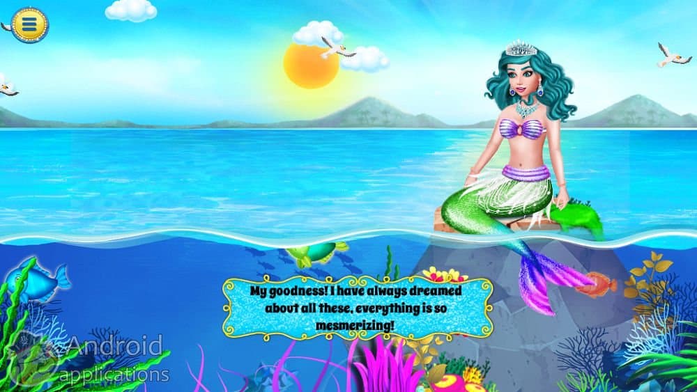 Скриншот #1 из игры Mermaid & Prince Love Story