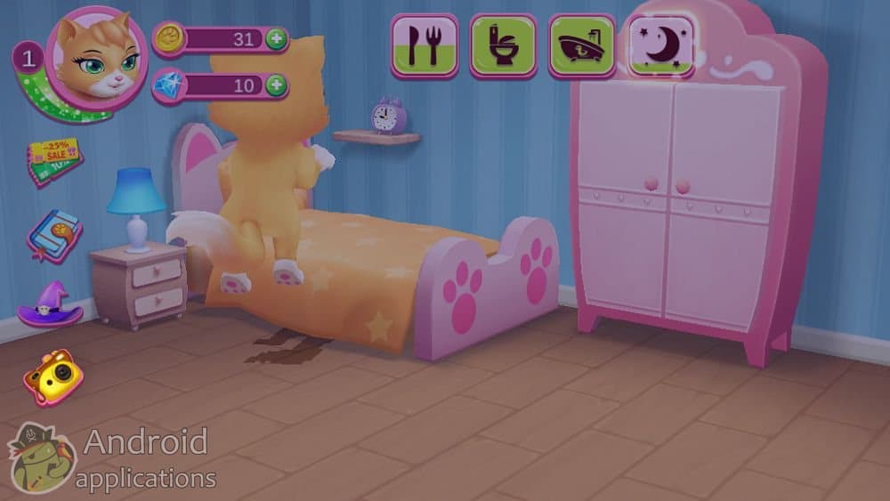 Скриншот #1 из игры Cute Kitty