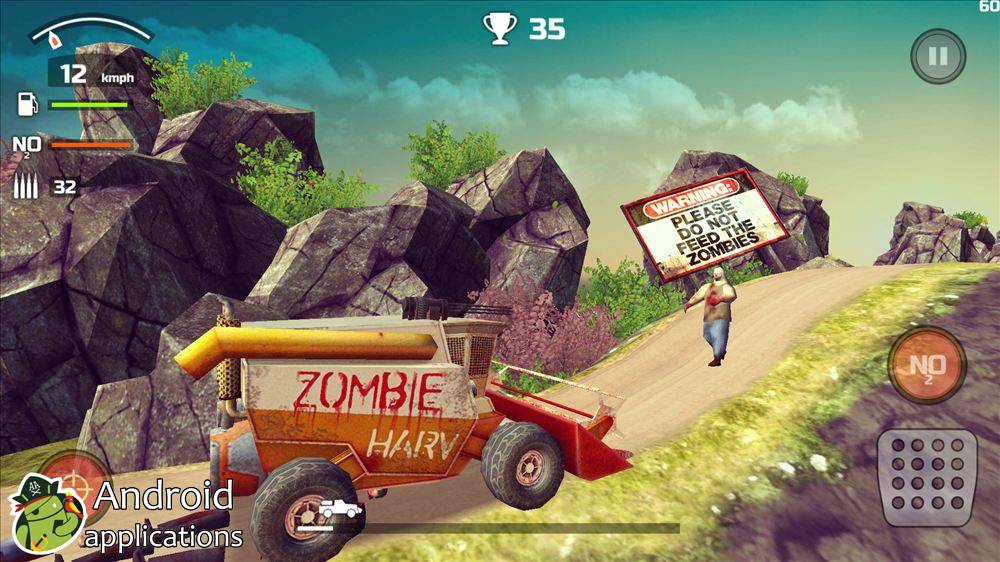 Скриншот #1 из игры Zombie Derby 2
